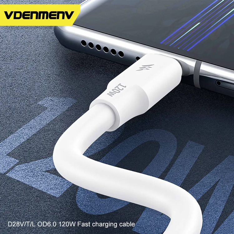 کابل شارژ آیفون VDENMENV D28L